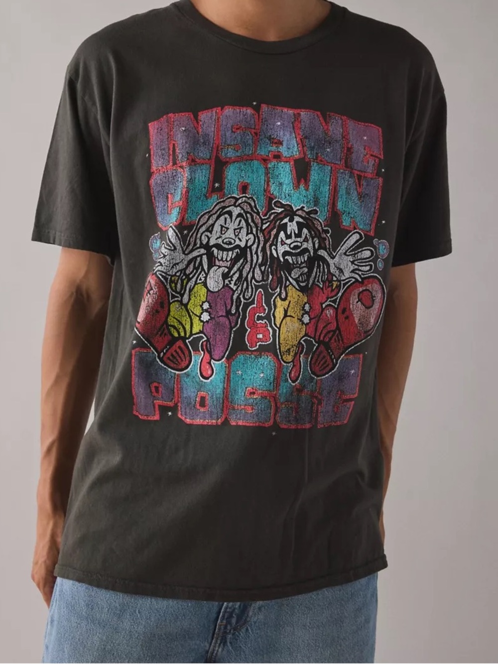 NWOT Urban Outfitters Insane Clown Posse Fun House Tour Graphic Tee Size Large